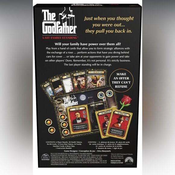 Nwt the godfather last family standing game - Picture 4 of 4